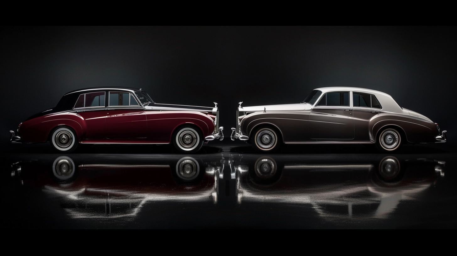 Luxury vintage car